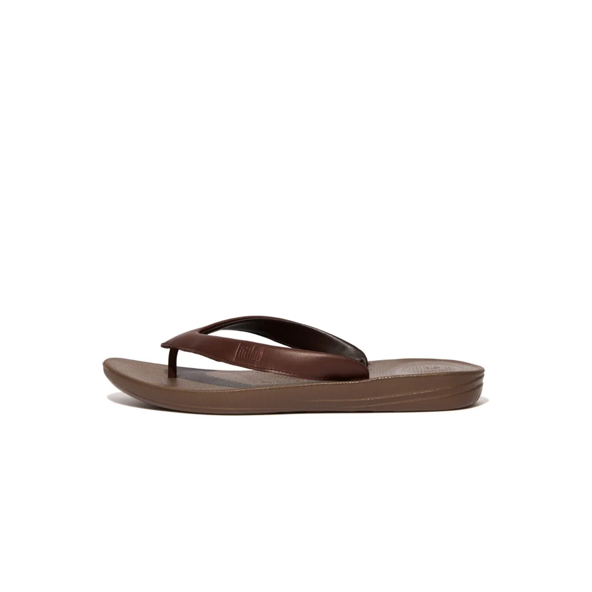 IQUSHION Ergonomic Leather Flip-Flops
