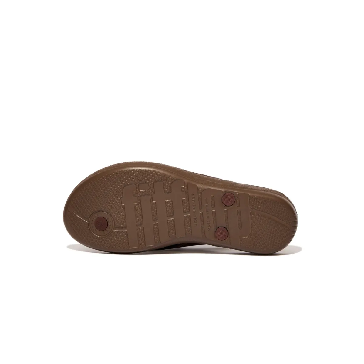 IQUSHION Ergonomic Leather Flip-Flops