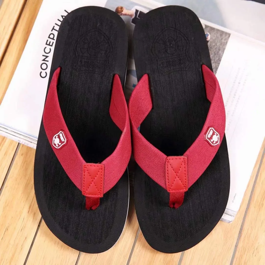 Jinsha flip-flops Beach shoes T-shoes Solid color Deodorant summer Breathable Home Soft and non-slip Star same style Outdoor unisex