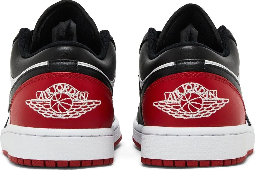 Jordan 1 Low Bred Toe 2.0