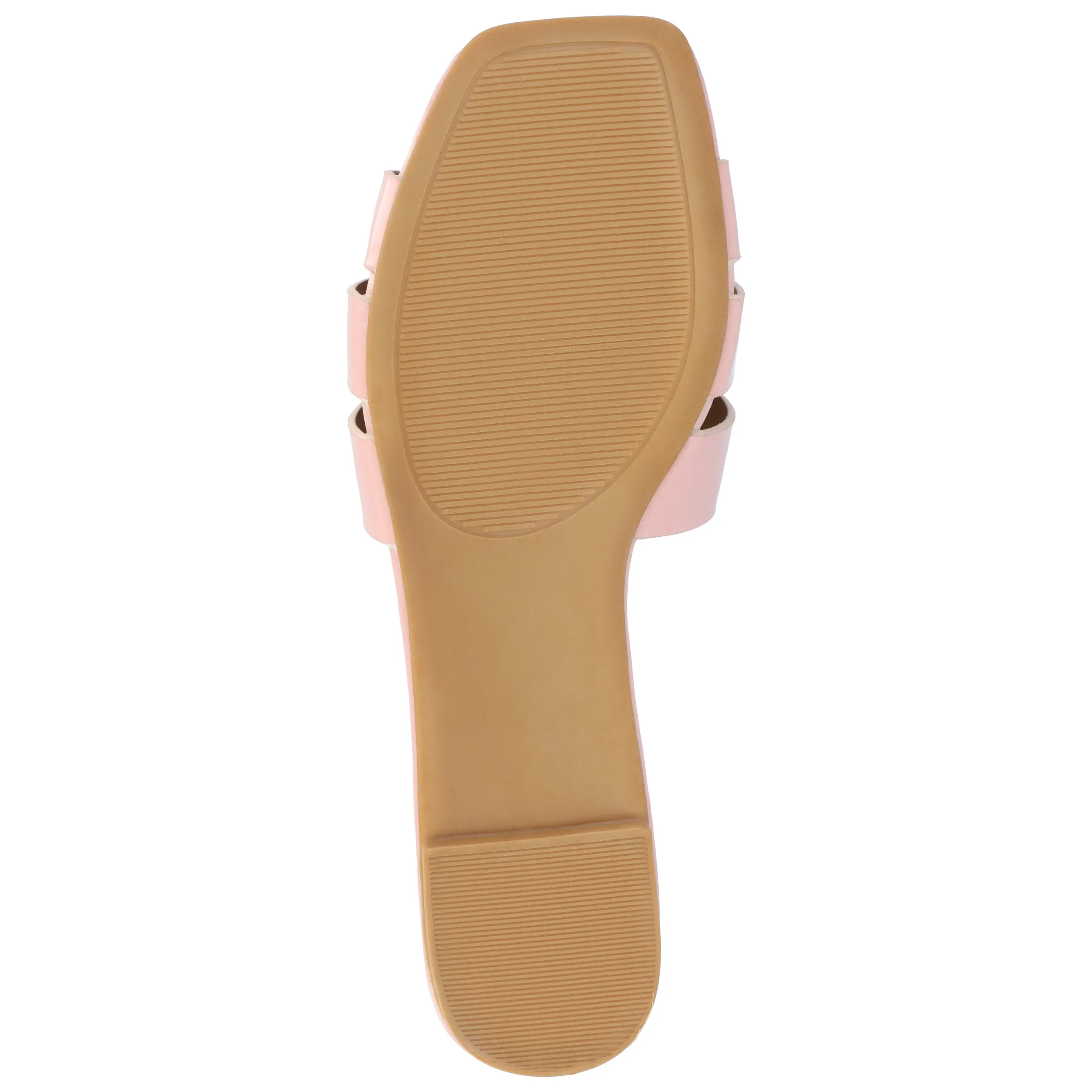 Journee Womens Arrina Wide Width Flat Sandals