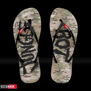 Jungle Rot Logo Flip-Flops