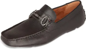 Kenneth Cole REACTION Men's Dawson Bit Driver Driving Style Loafer, Black, 13