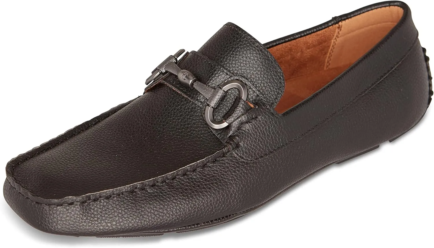Kenneth Cole REACTION Men's Dawson Bit Driver Driving Style Loafer, Black, 13
