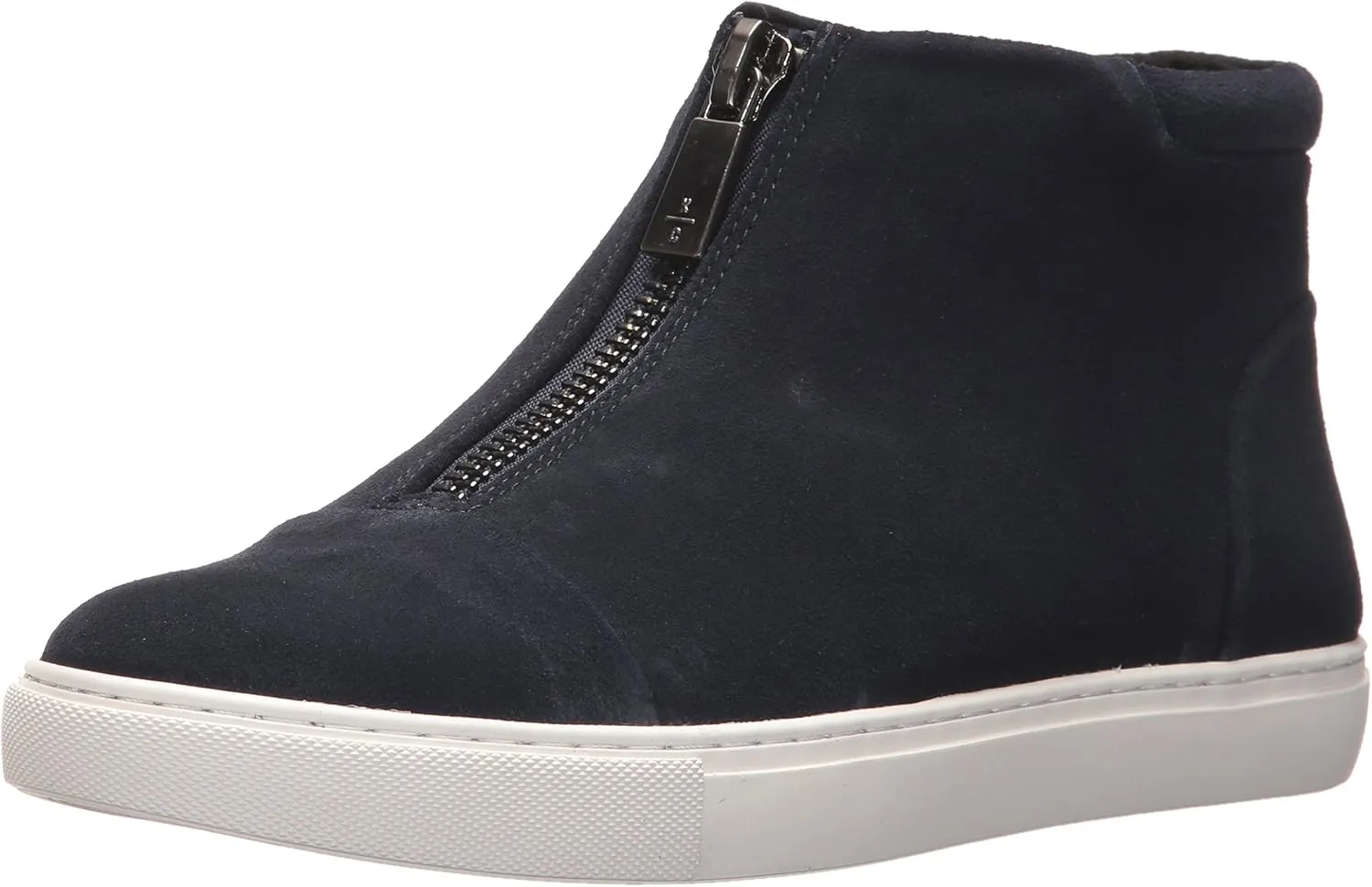 Kenneth Cole Women's Kayla High Top Front Zip Sneaker Patent Fashion
