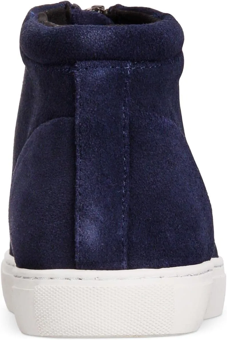 Kenneth Cole Women's Kayla High Top Front Zip Sneaker Patent Fashion