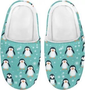 Kids House Slippers Size 9-14.5 Cute Slippers for Teen Girls Soft Plush Warm Bedroom Shoes