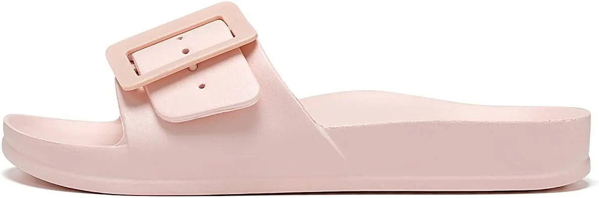 L LOUBIT Cloud Slides for Women with Arch Support Pillow Soft Recovery Sandals Lightweight Summer Beach Slippers Non-Slip Shower Shoes