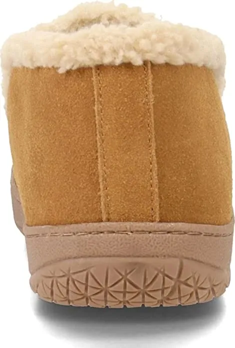 Leather Clarks Bootie Padded with Durable - Ankle Lining Sherpa Lined Customer-approved Men's Boots Gripped Slip-Ons Comfy Plush Suede & - & Slippers Indoor/Outdoor Exclusive sale Rubber Ankle Outsoles Insole