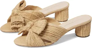 Loeffler Randall Women's Emilia Sandal, Natural, 8 Narrow