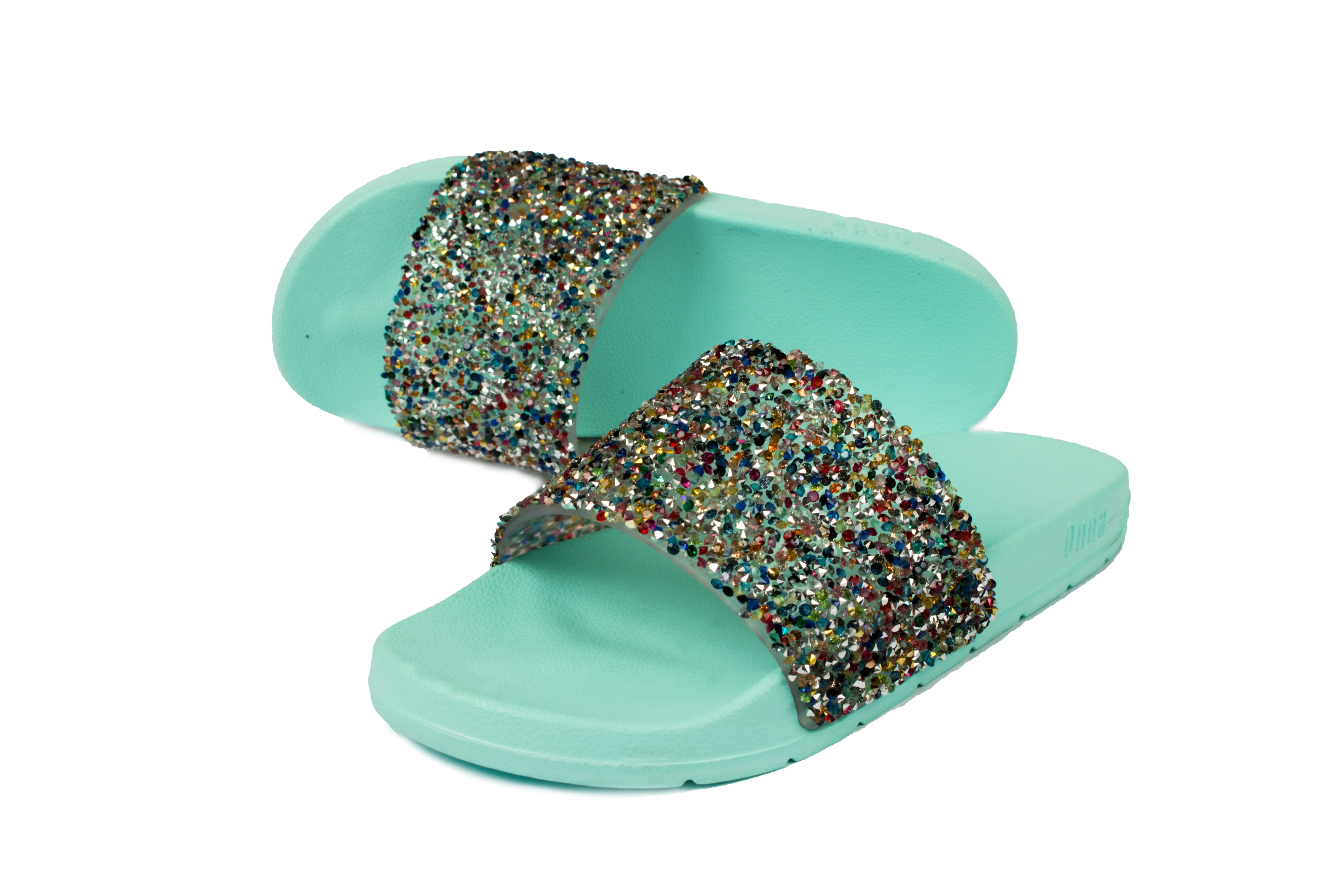Lome Casual Glitter Slides