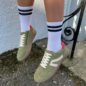 MAILA SUEDE - OLIVE