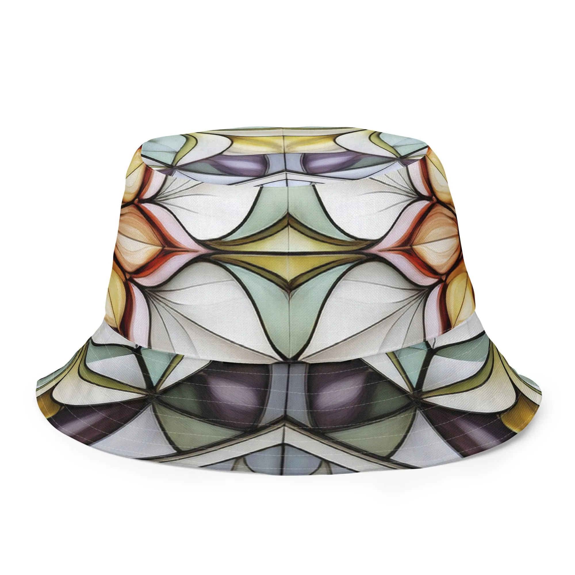 Marshmellow flowers - Reversible bucket hat