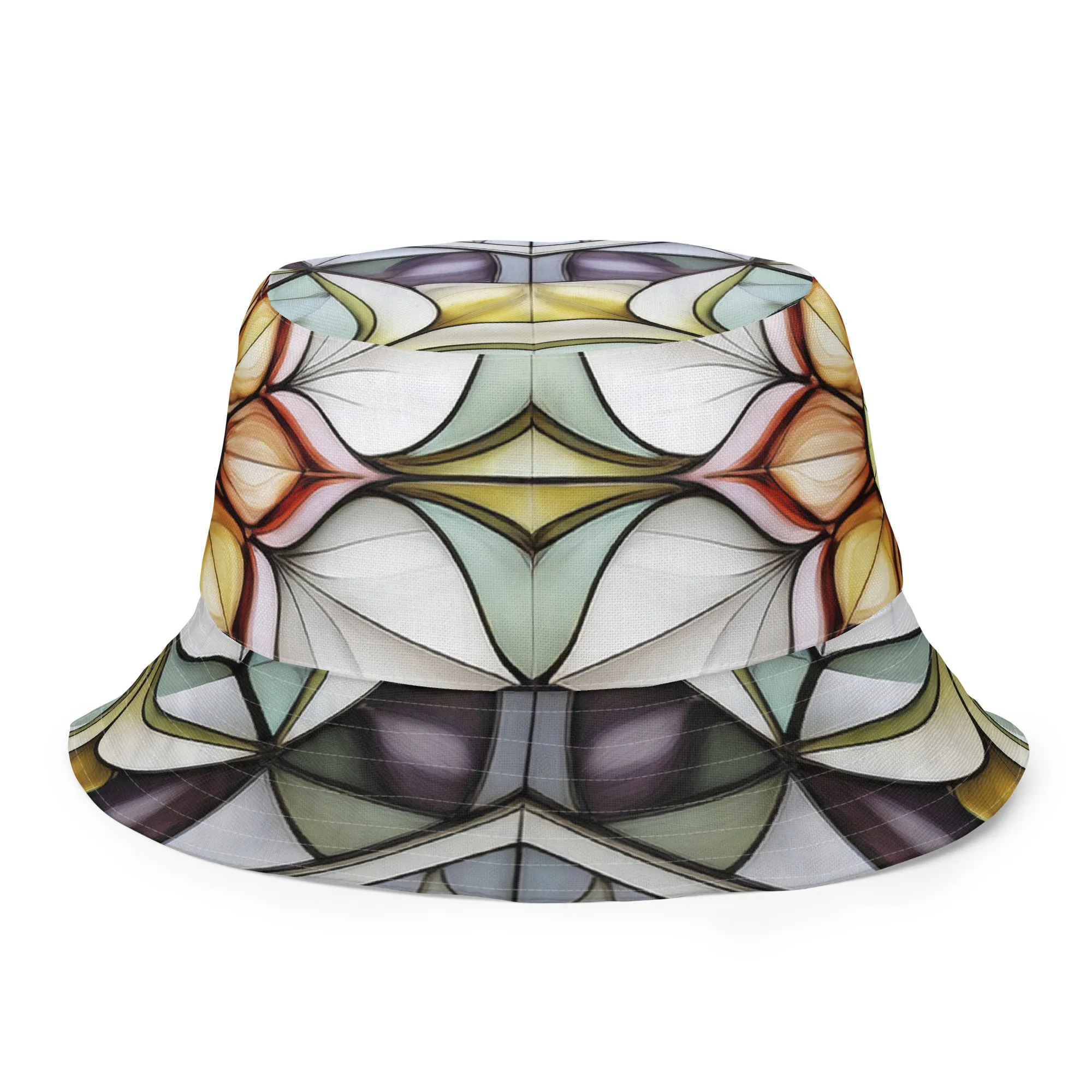 Marshmellow flowers - Reversible bucket hat