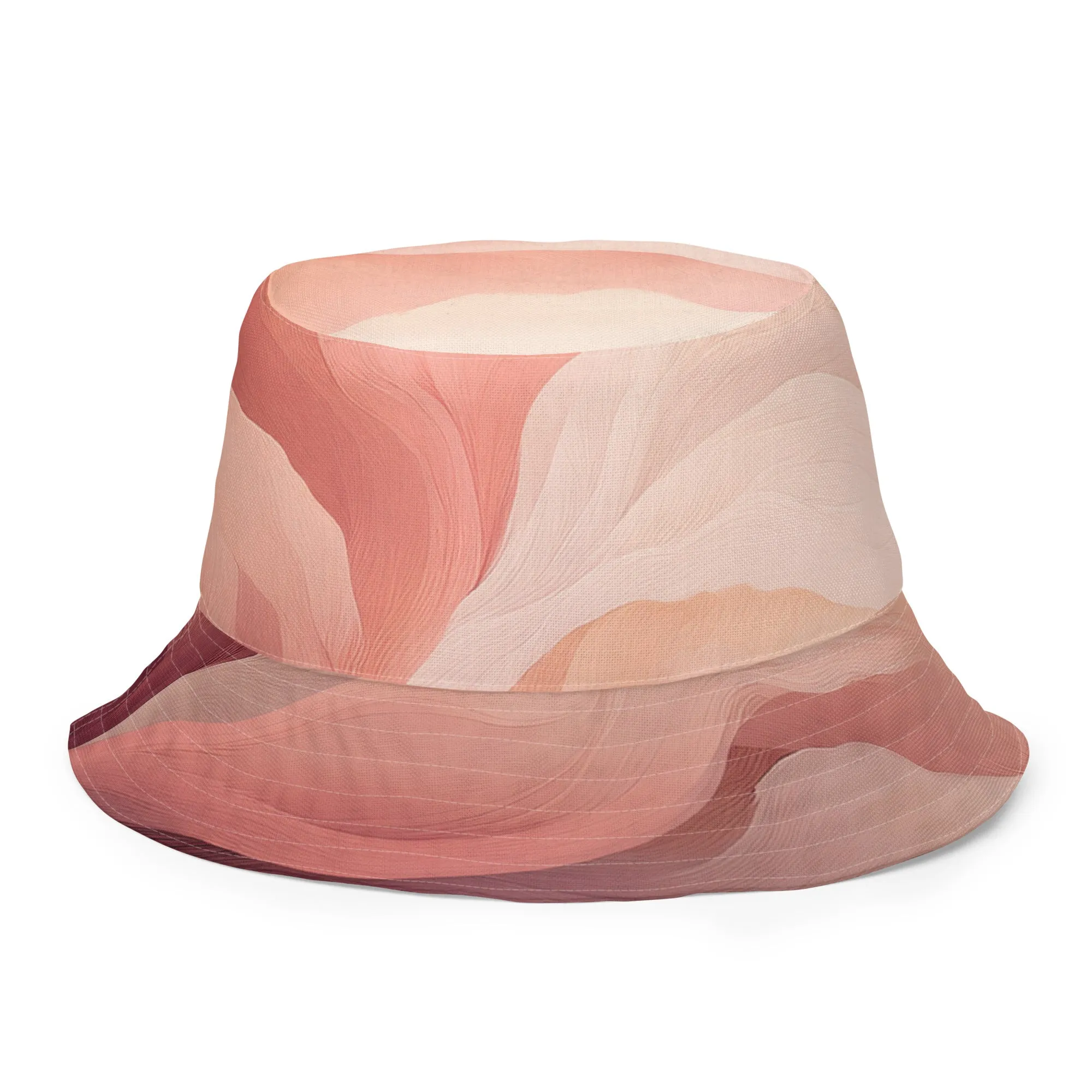 Marshmellow flowers - Reversible bucket hat