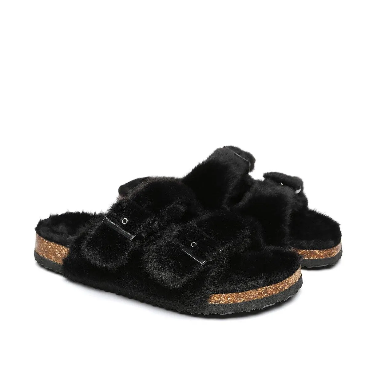 Mila Women fluffy UGG Sandal