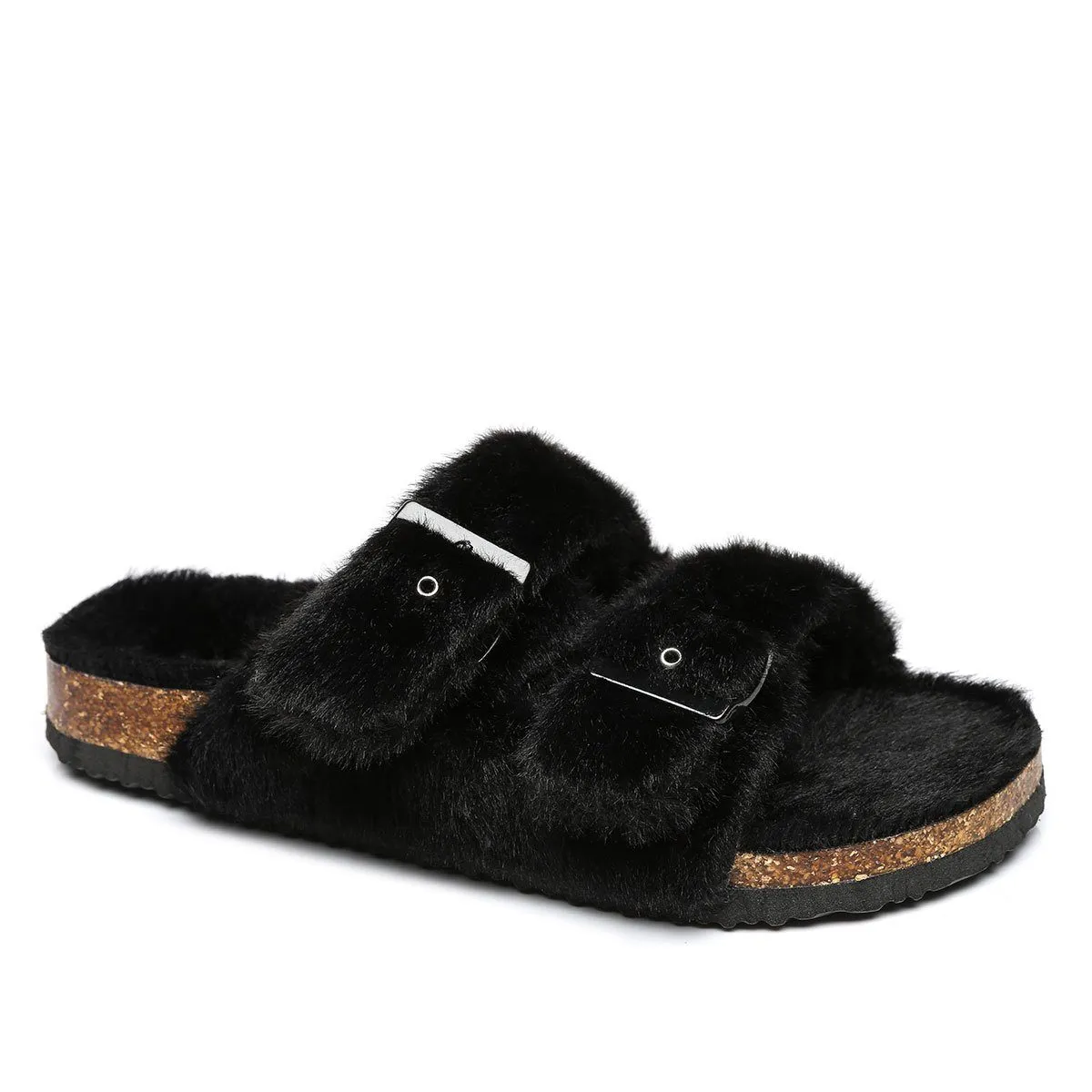 Mila Women fluffy UGG Sandal