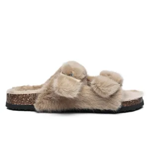Mila Women fluffy UGG Sandal