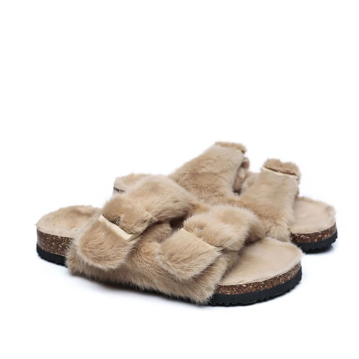Mila Women fluffy UGG Sandal