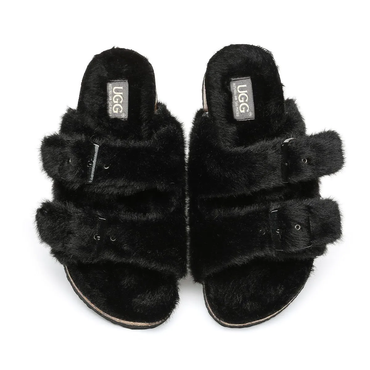 Mila Women fluffy UGG Sandal