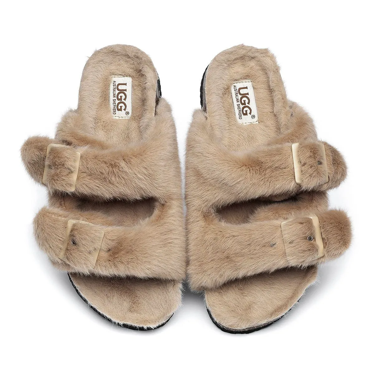 Mila Women fluffy UGG Sandal