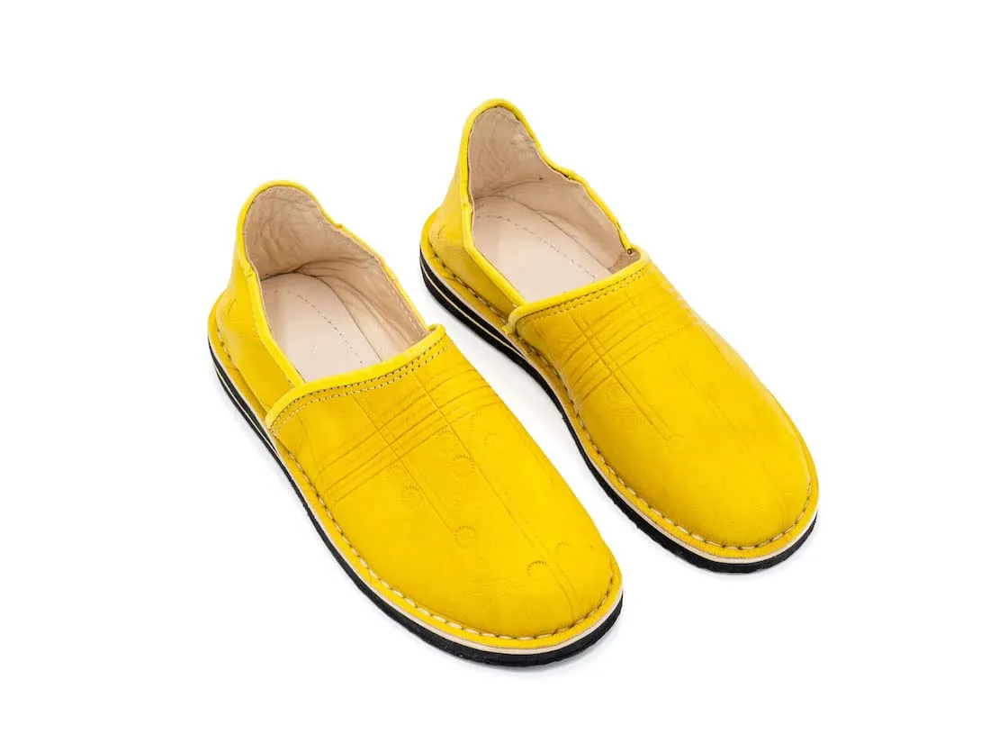 Moroccan babouche shoe, Leather slipper, Unisex Handmade Babouches slippers Dyed With Natural Color, babouche men, babouche women