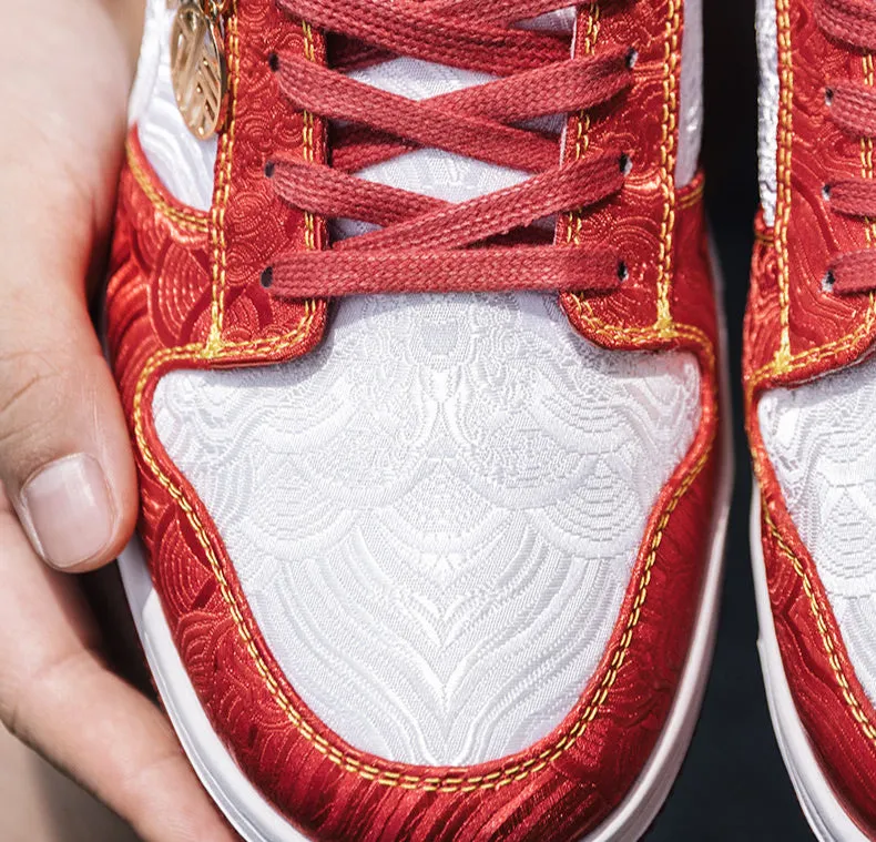 MRA Fortune Dynasty Silk Sneakers