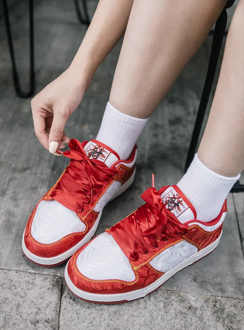 MRA Fortune Dynasty Silk Sneakers
