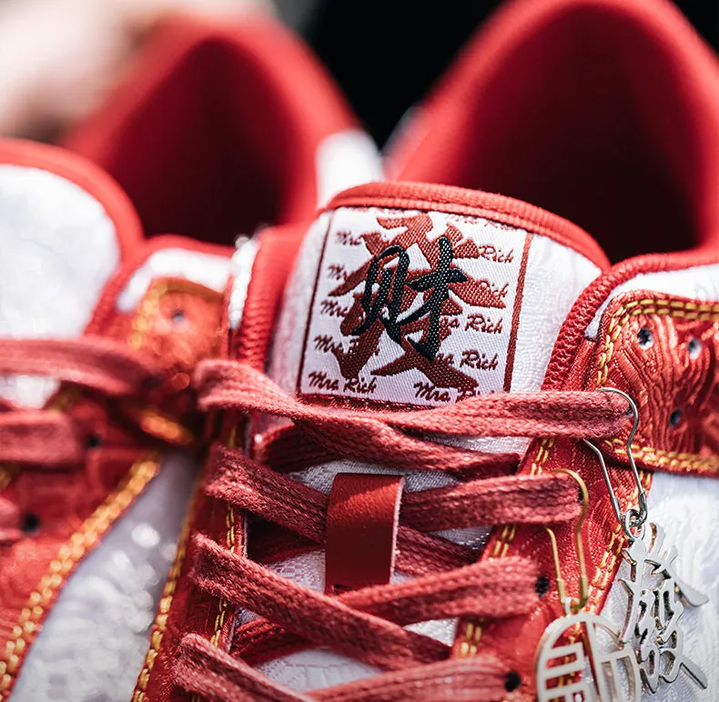 MRA Fortune Dynasty Silk Sneakers