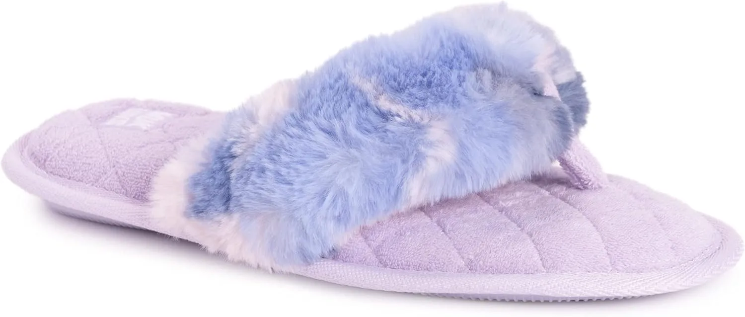 MUK LUKS Women's Maren Thong Slipper