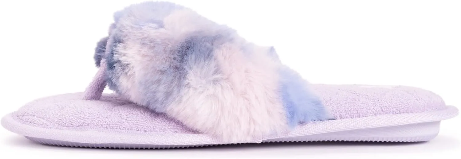 MUK LUKS Women's Maren Thong Slipper