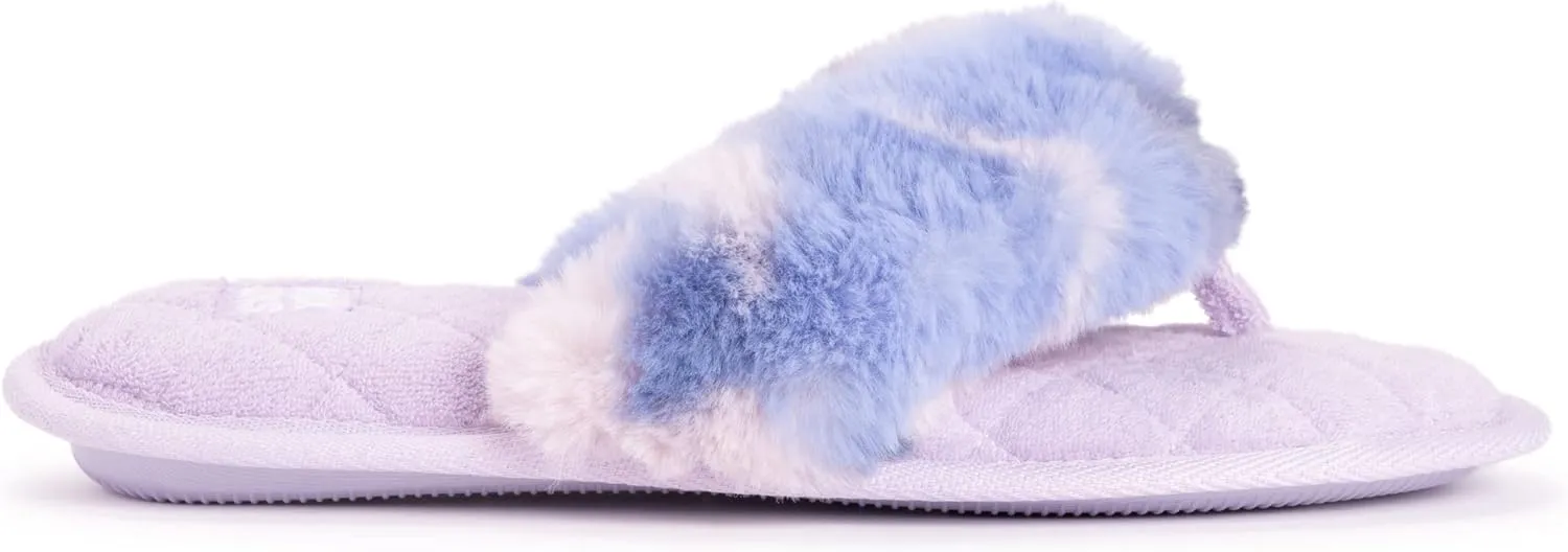 MUK LUKS Women's Maren Thong Slipper