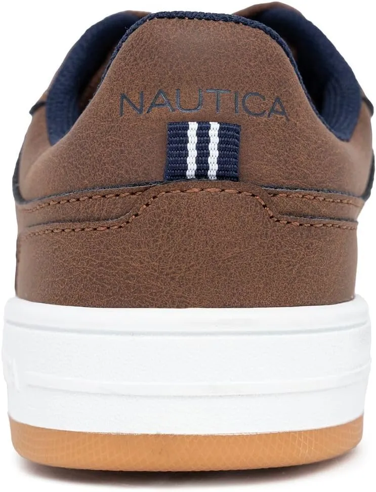 Nautica Kids Boys Lace-Up Fashion Sneakers Low-Top Dress Shoes for Youth - (Big Kid/Little Kid)