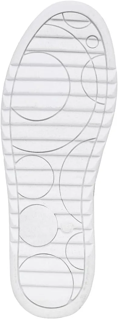 Nautica Women's Zipper Slip-On Oxford Sneakers, Low-Top Fashion Sneakers for Casual Walking
