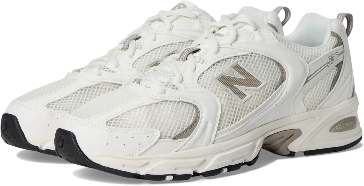 New Balance Unisex 530 Sneaker, Sea Salt/Arid Stone, 5 US Men