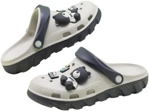 Non-Slip Valentine's Day Cartoon Clogs with Soft Sole and Closed Toe for Summer Beach and Garden Wear
