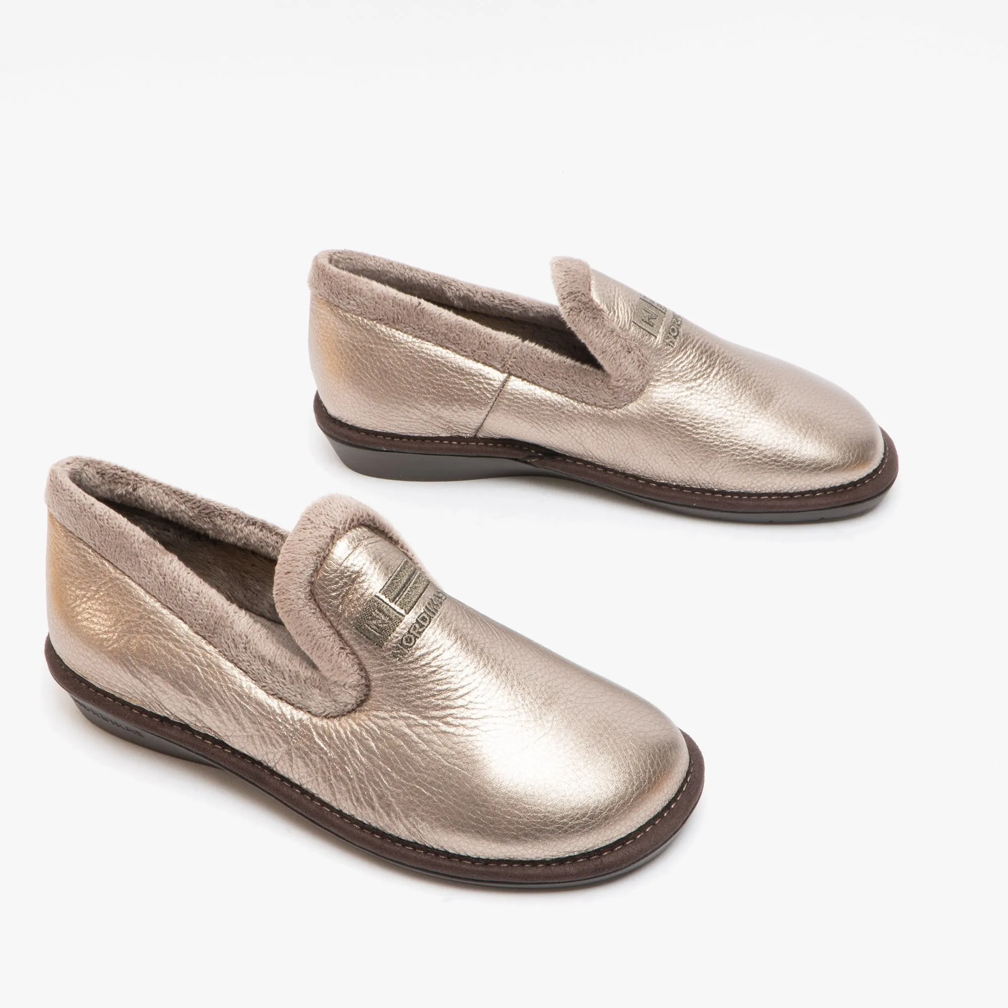 Nordikas 305 (NAPA) Womens Full Slippers Onyx