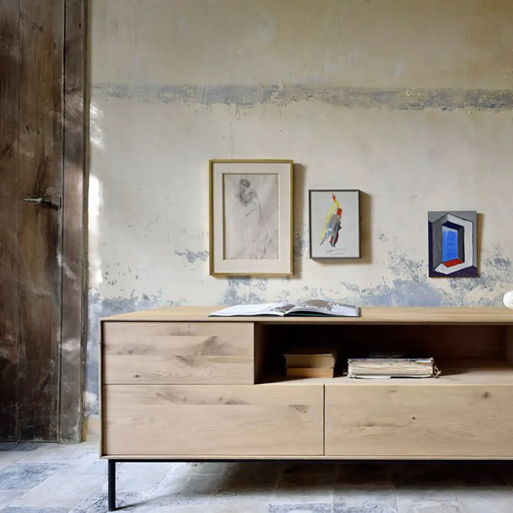 Oak Whitebird TV Cupboard