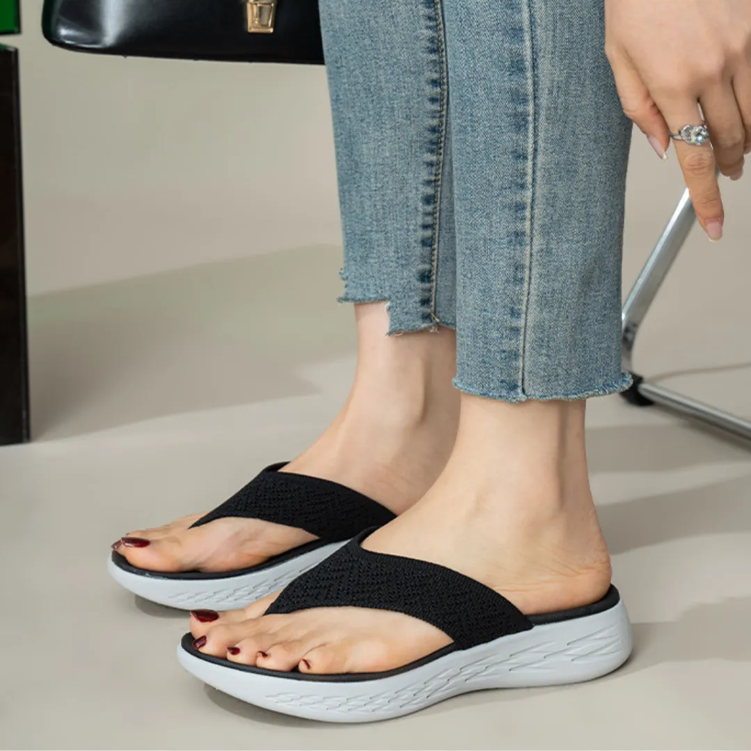OCW Orthopedic Women Sandals Comfort Lightweight Thick Sole Summer Flip Flop