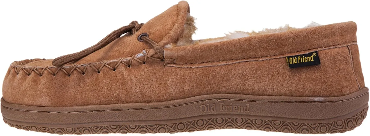 Old Friend Men's Loafer Moccasin Slipper