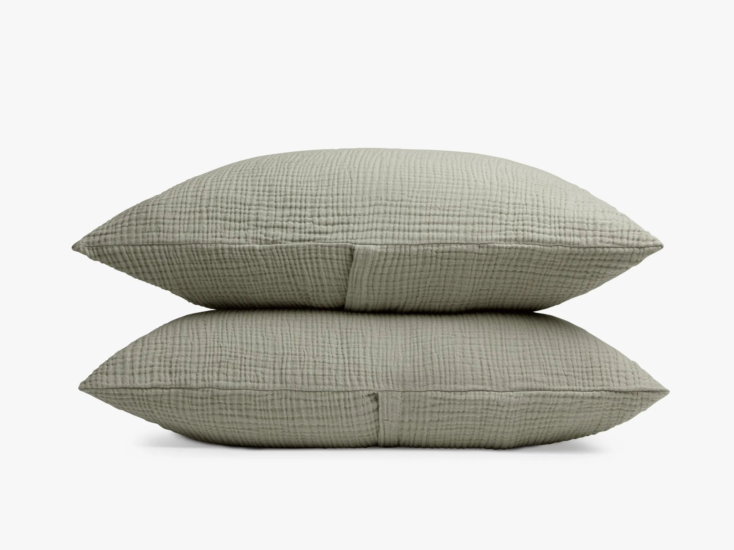 Organic Cloud Cotton Sham Set (Moss)
