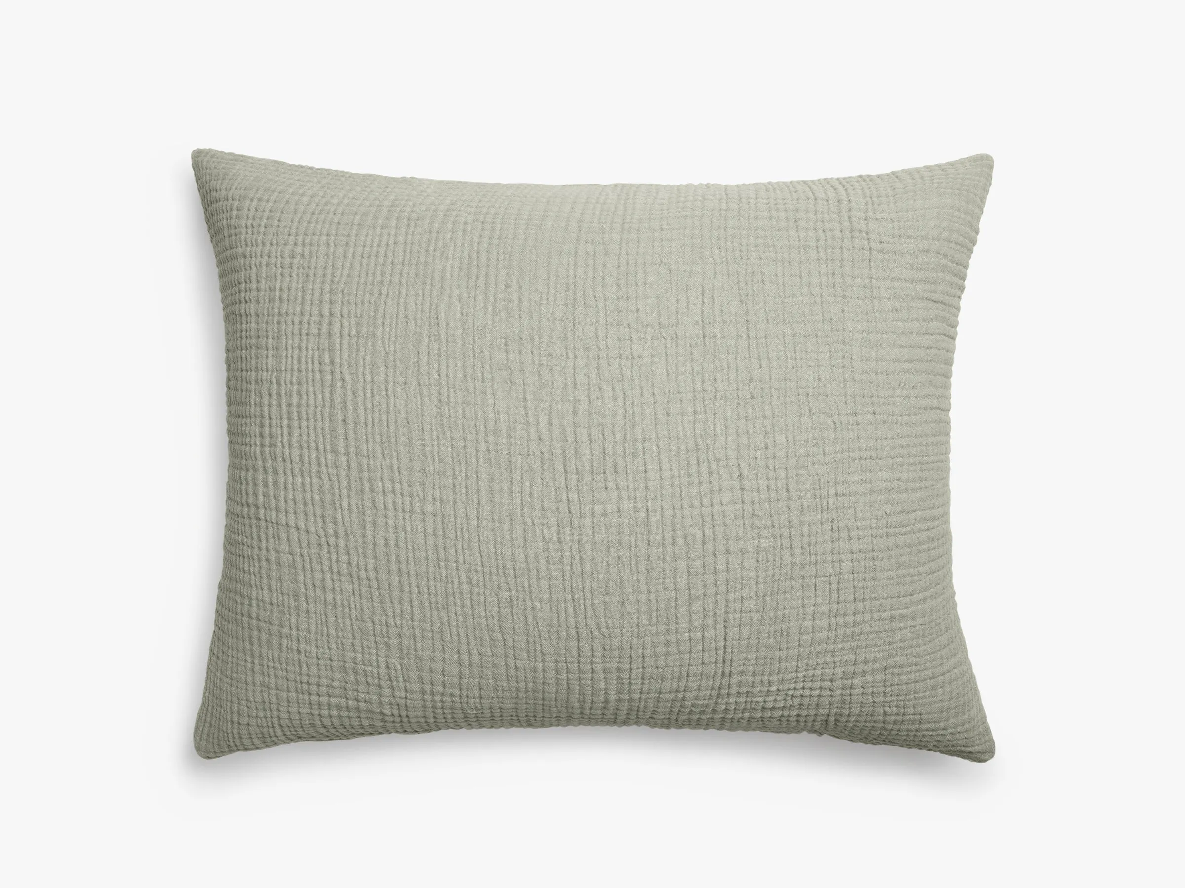 Organic Cloud Cotton Sham Set (Moss)
