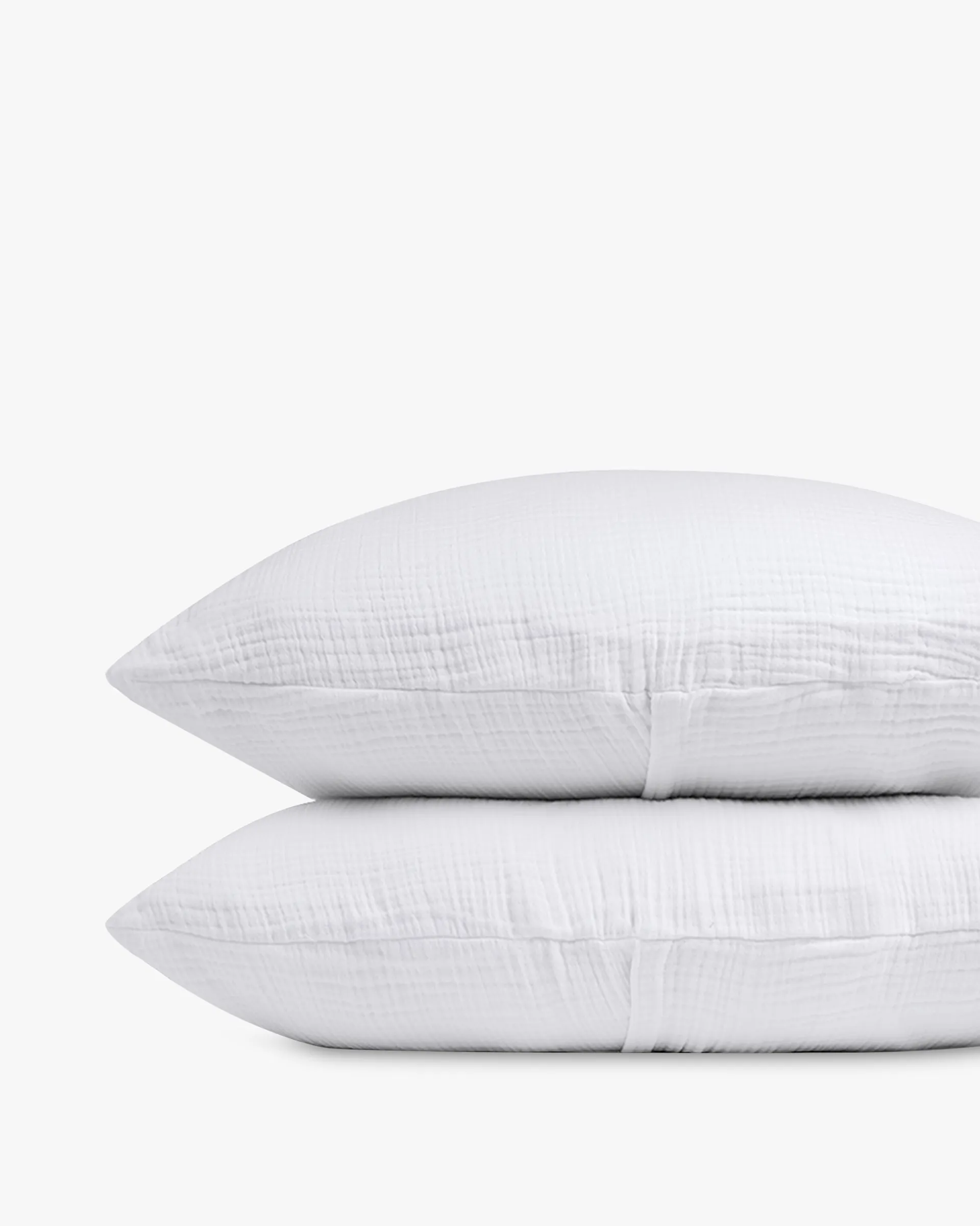 Organic Cloud Cotton Sham Set (White)
