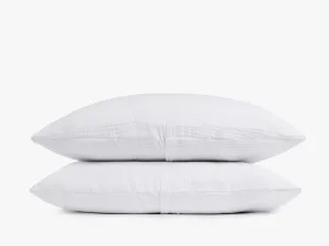Organic Cloud Cotton Sham Set (White)