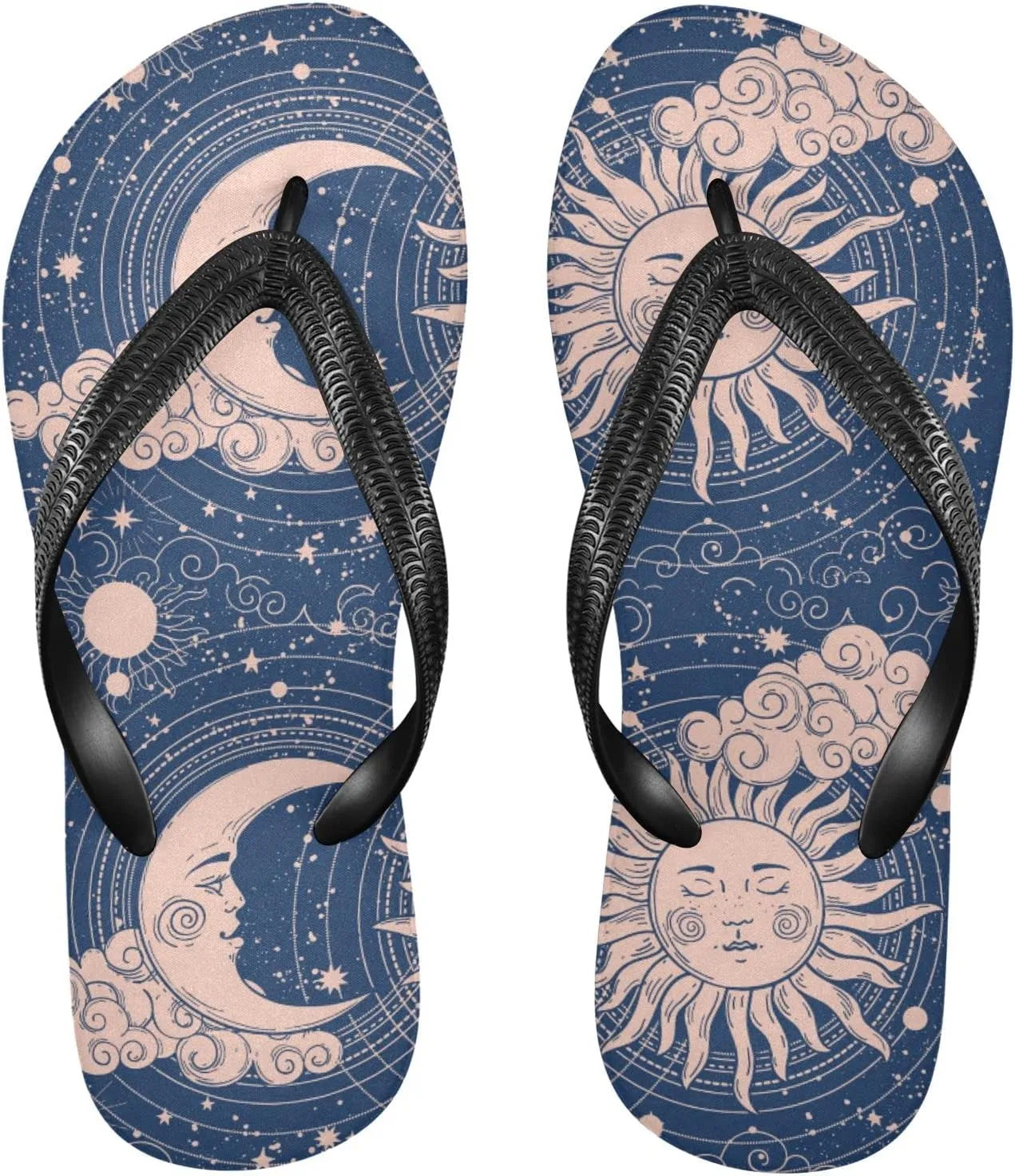 Oyihfvs Flip Flops Flip Sandal Home Slippers Hotel Spa Bedroom for Men Women XS-XXL