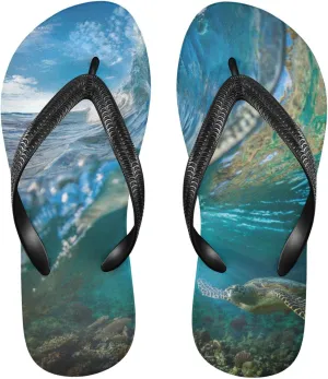 Oyihfvs Flip Flops Flip Sandal Home Slippers Hotel Spa Bedroom for Men Women XS-XXL