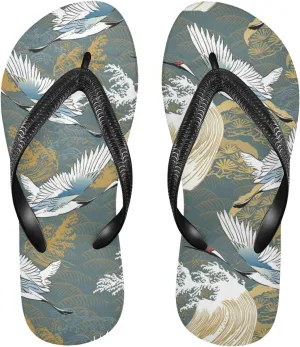 Oyihfvs Flip Flops Flip Sandal Home Slippers Hotel Spa Bedroom for Men Women XS-XXL