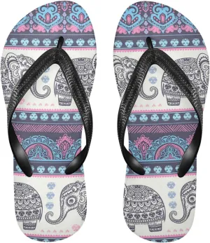 Oyihfvs Flip Flops Flip Sandal Home Slippers Hotel Spa Bedroom for Men Women XS-XXL