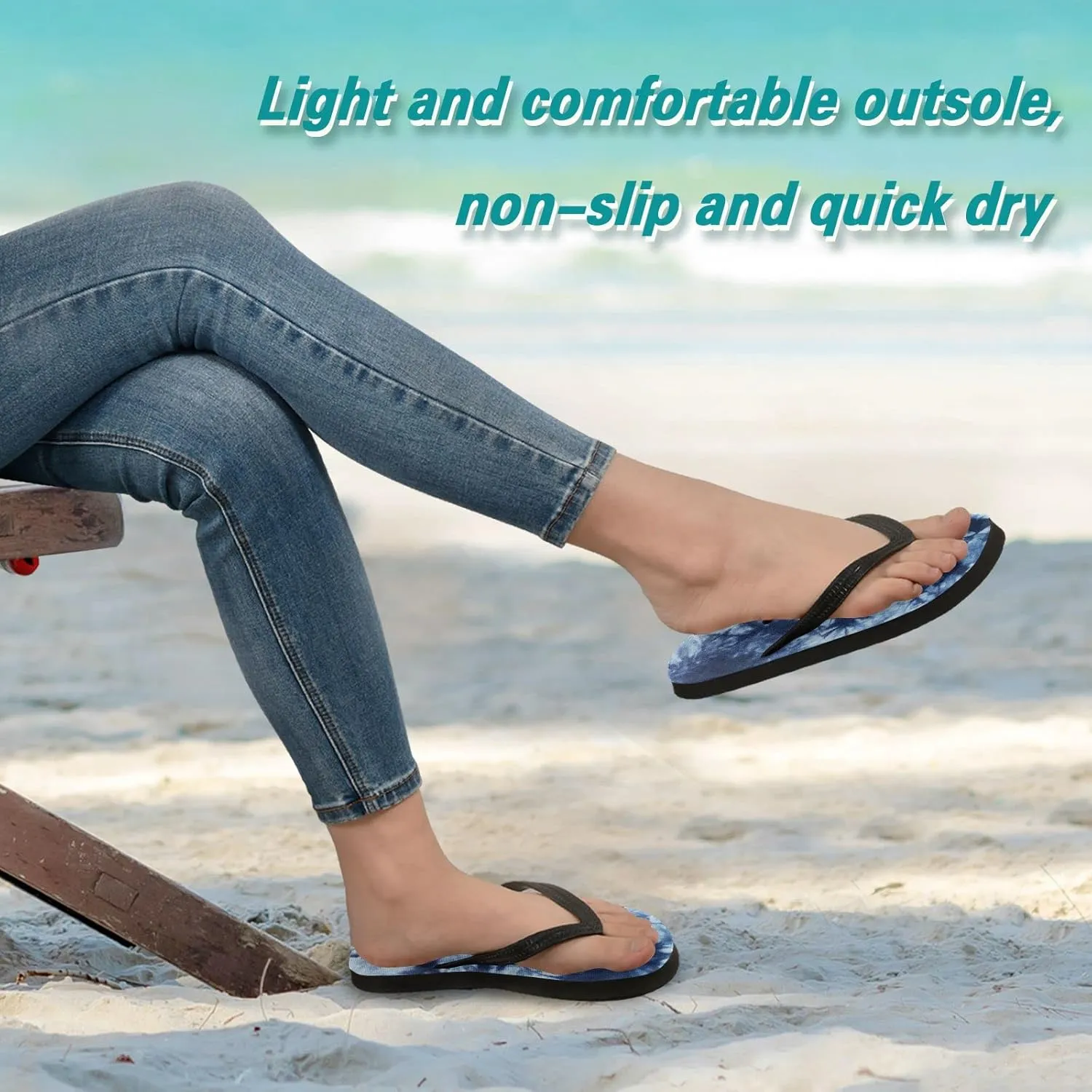 Oyihfvs Flip Flops Flip Sandal Home Slippers Hotel Spa Bedroom for Men Women XS-XXL