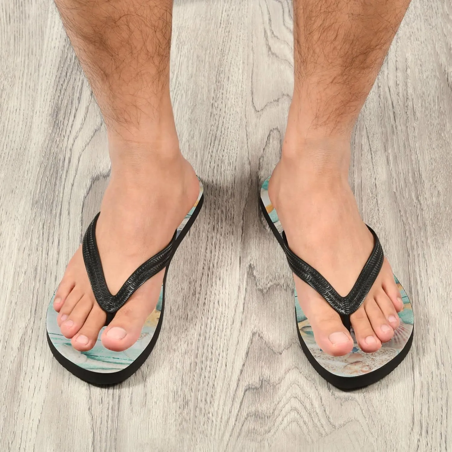 Oyihfvs Flip Flops Flip Sandal Home Slippers Hotel Spa Bedroom for Men Women XS-XXL